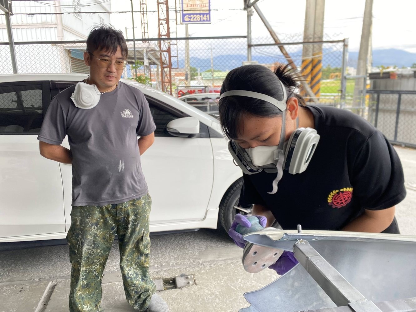 學生進行競賽練習